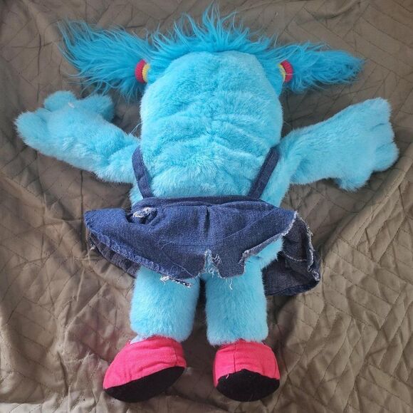 Bright Blue Hand Puppet - Picture 2 of 5